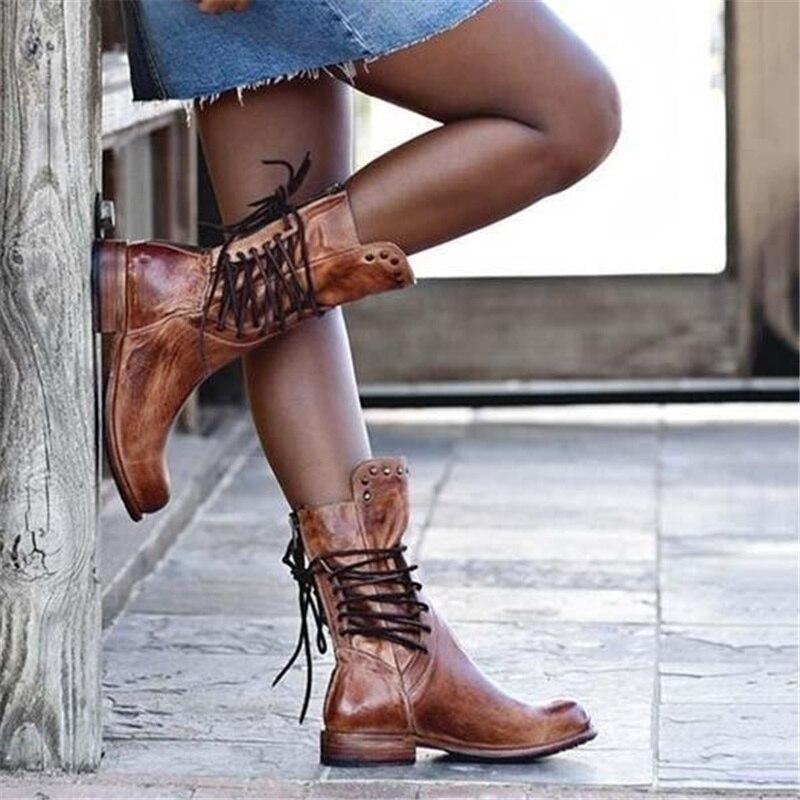 Sarah | Vintage Look Boots