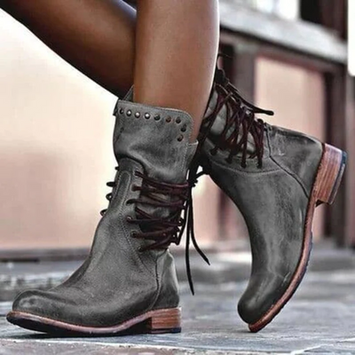 Sarah | Vintage Look Boots