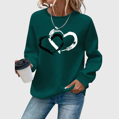 Binda - Elegant Heart Sweater