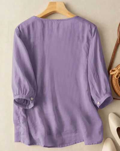 Cristine | Delicate Cotton Blouse