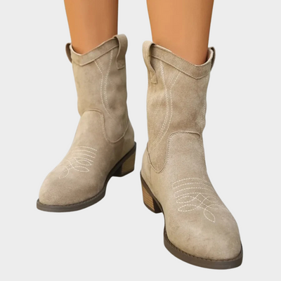 Chandler | Cowboy Style Ankle Boots