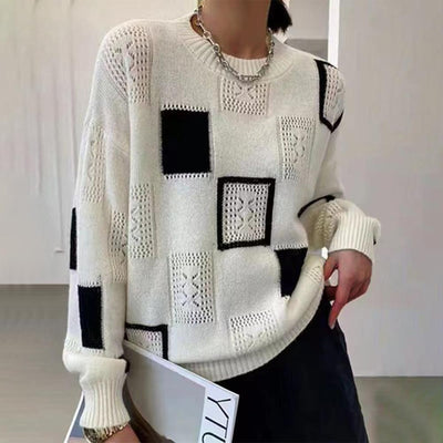 Portia | Chic Geometric Knit