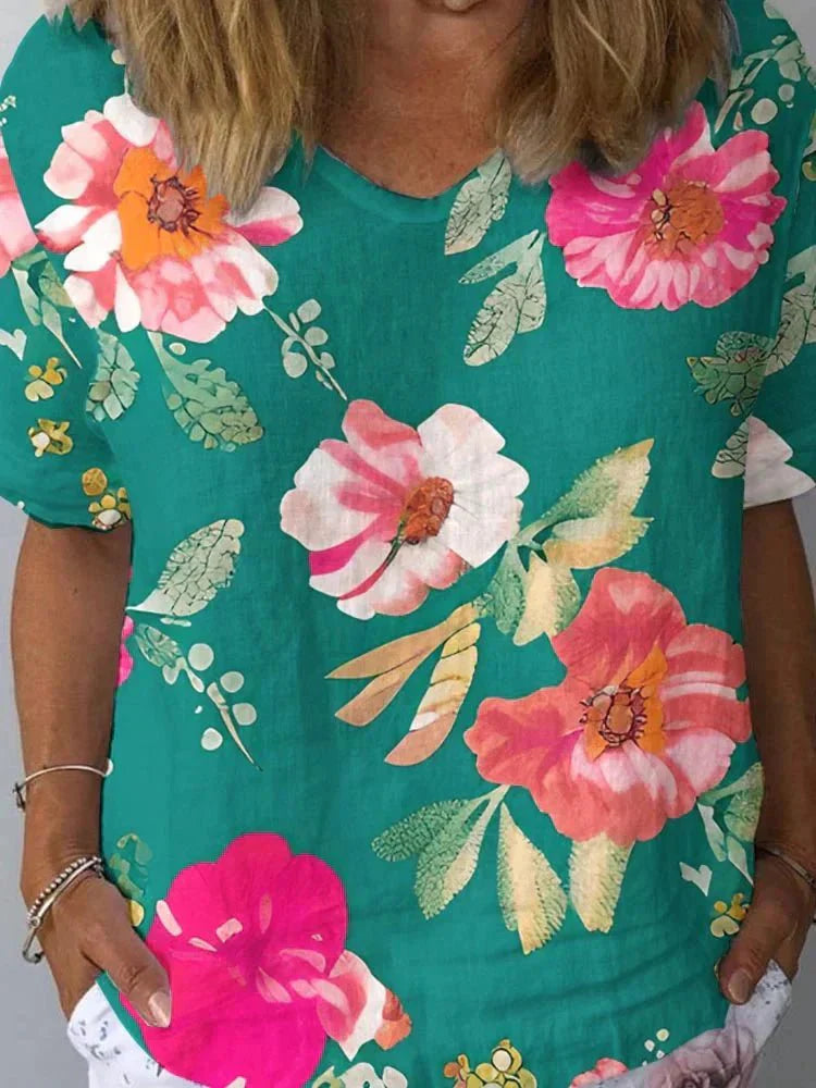 Maylee | Timeless Floral Top