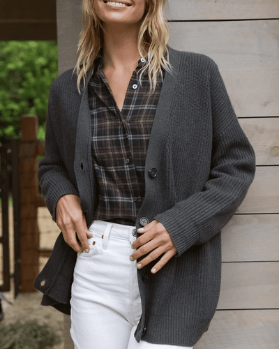 Rina | Breezy Buttoned Cardigan