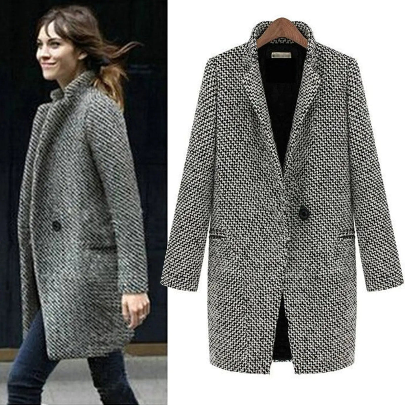 Wendy | Elegant Long Coat