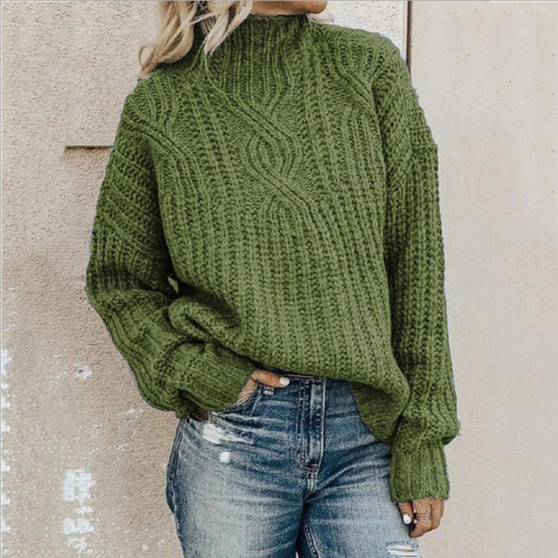 Amelia | Stylish Cable Knit Sweater