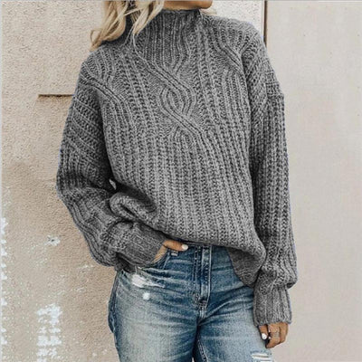 Amelia | Stylish Cable Knit Sweater