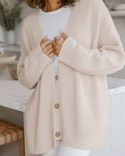 Rina | Breezy Buttoned Cardigan