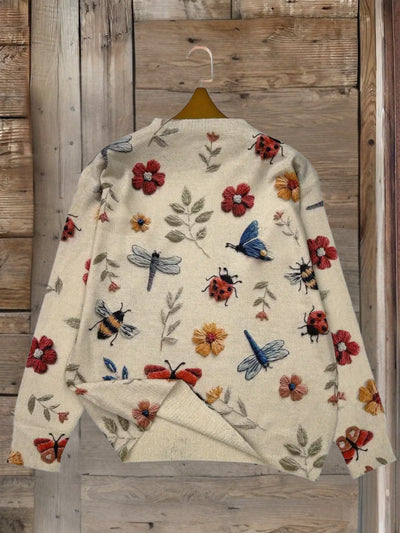 Dorenda | Long Sleeve Knitted Sweater