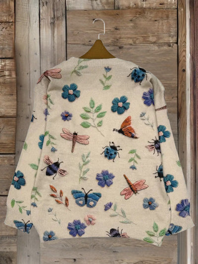 Dorenda | Long Sleeve Knitted Sweater