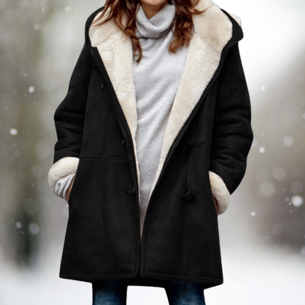 Evelyn | Warm and Stylish Fleece Coat