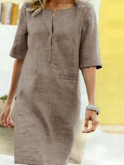 Keziah | Elegant Shirt Dress