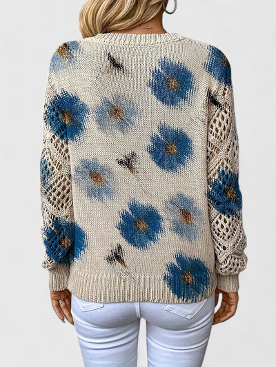 Aurélie | Elegant Floral Sweater