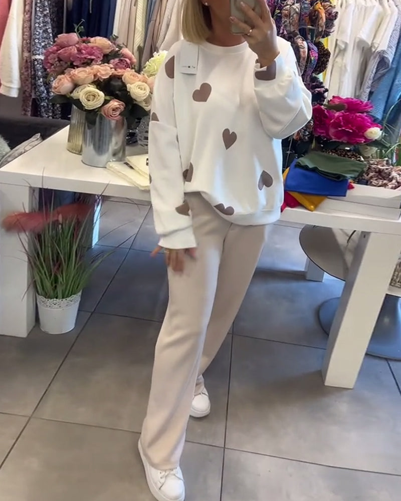 Mila | Cozy Heart Sweater