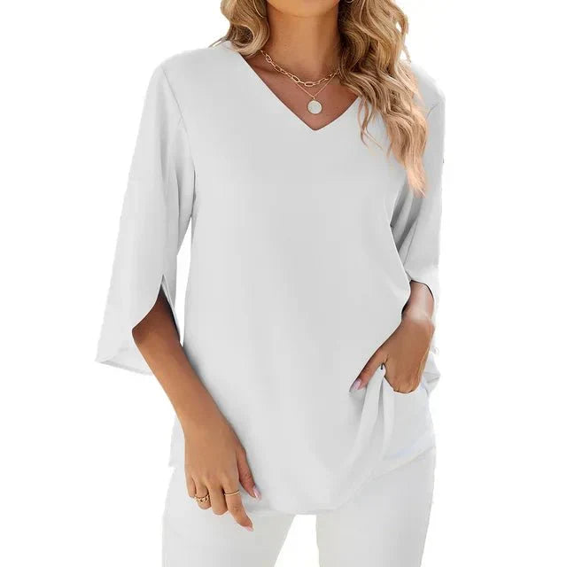 Zara | Timeless V-neck Top