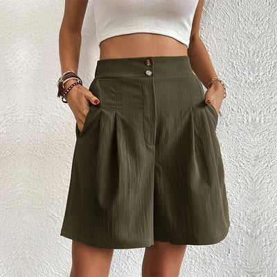Chelsie | High-Waist Comfort Shorts