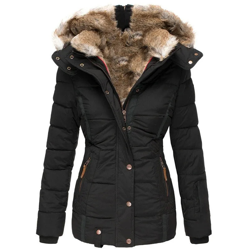 Dupont | Warm Winter Coat with Fur Lining