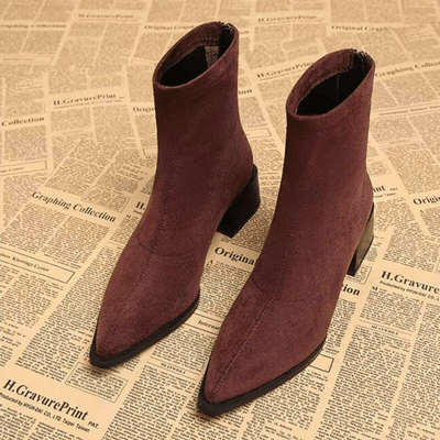 Lucy | Elegant Suede Ankle Boots